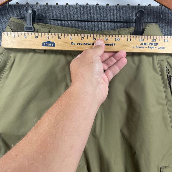 Helly Hansen Helly Tech Waterproof Ski Pants Men's Small Green Performance Cargo - Picture 2 of 14